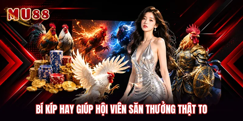 Bí kíp hay giúp hội viên săn thưởng thật to