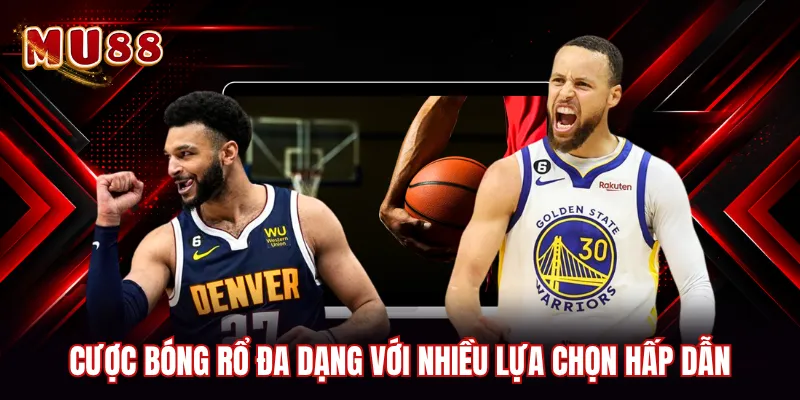 Cược bóng rổ đa dạng với nhiều lựa chọn hấp dẫn