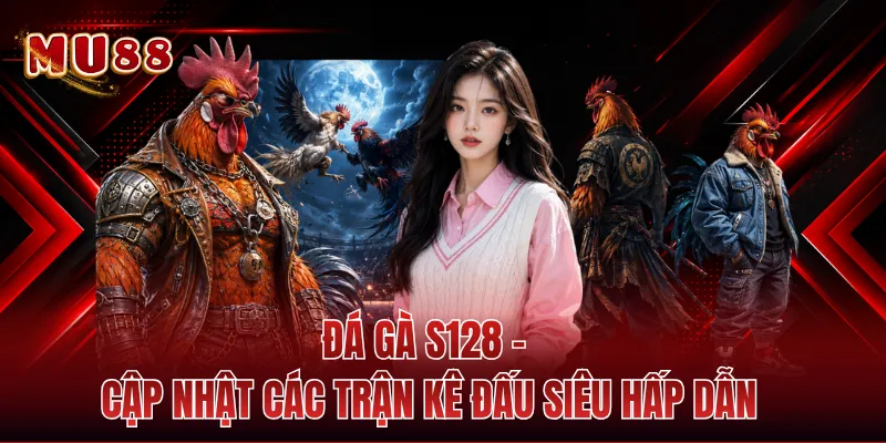 Đá Gà S128 - Cập Nhật Các Trận Kê Đấu Siêu Hấp Dẫn