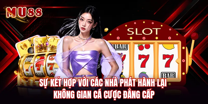 Sự kết hợp với các nhà phát hành lại không gian cá cược đẳng cấp