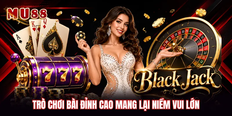 Trò chơi bài đỉnh cao mang lại niềm vui lớn
